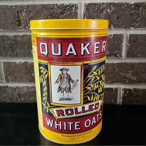 1991 Quaker Oats Tin